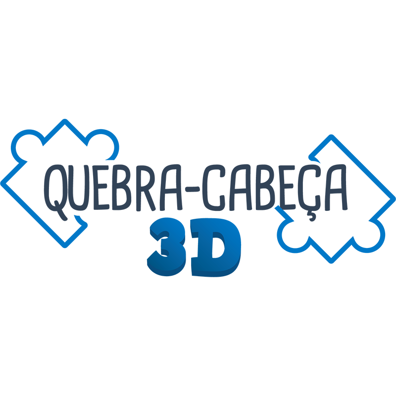 Logo Quebra-cabeça 3D